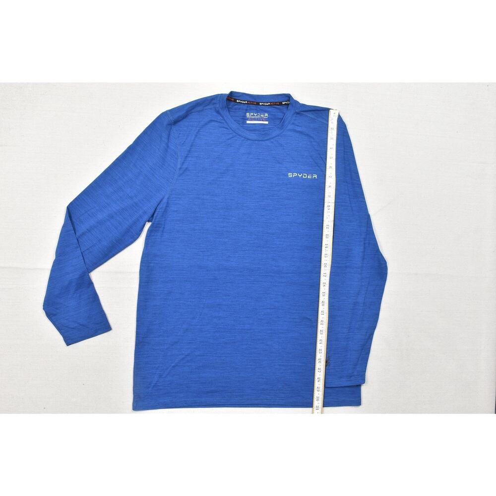 Spyder Men's Athletic Shirt Size 2XL XXL Active Long sleeve Stretch - Picture 5 of 8